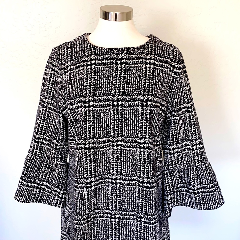 Banana Republic Black White Dress Large